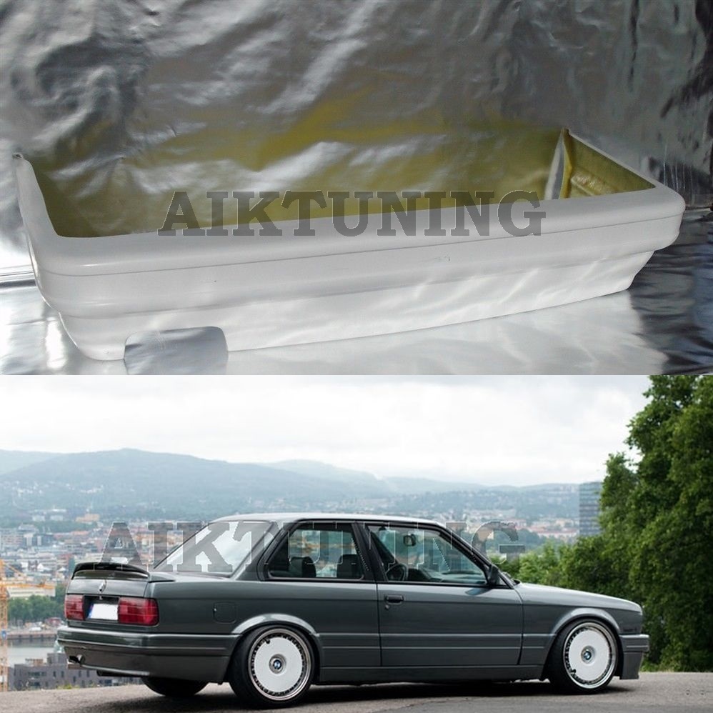bmw e30 rear m tech 2 m technik style bumper spoiler full rear bumper